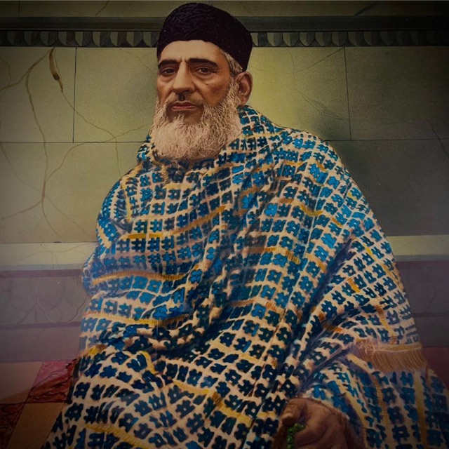 Portrait of Hazrat Syed Inayat Ali Shah Zia Jaffry (R.A.)